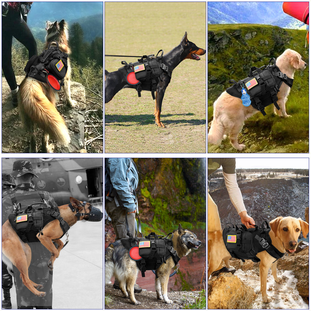Tactical Outdoor Dog Vest