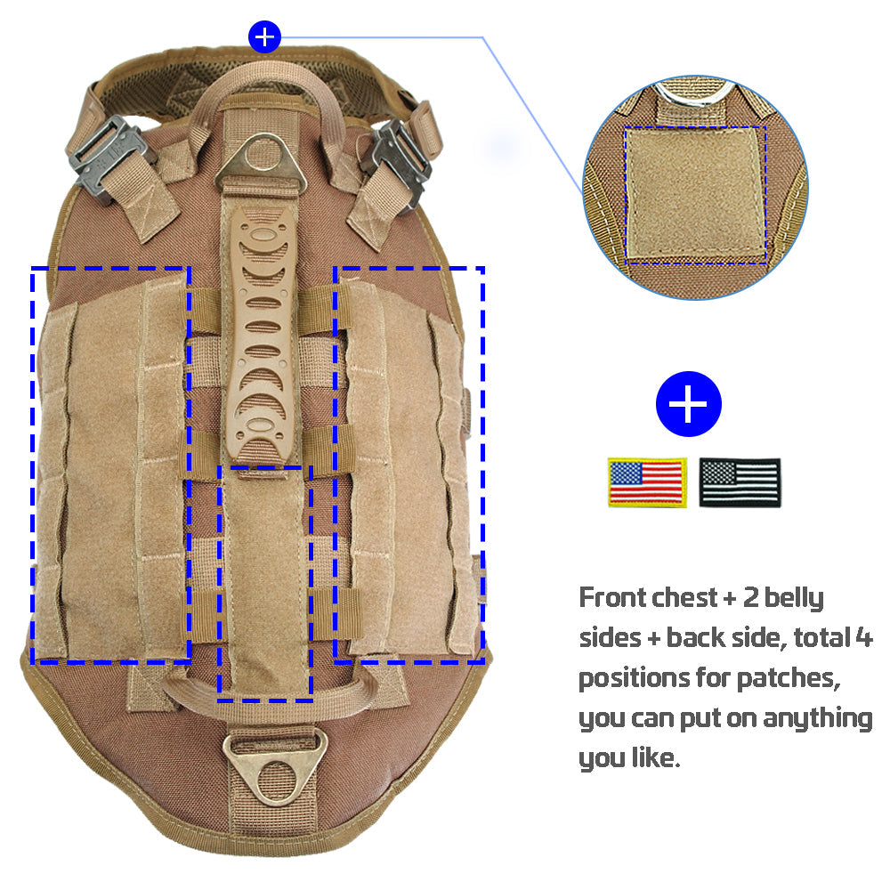 Tactical Outdoor Dog Vest