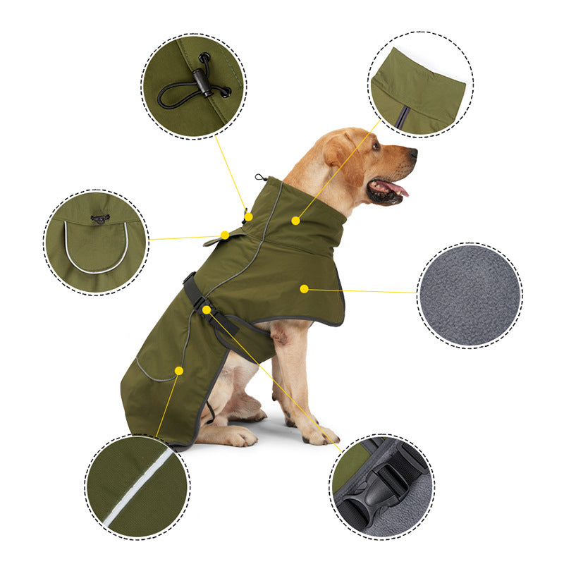 Snowproof Winter Dog Jacket