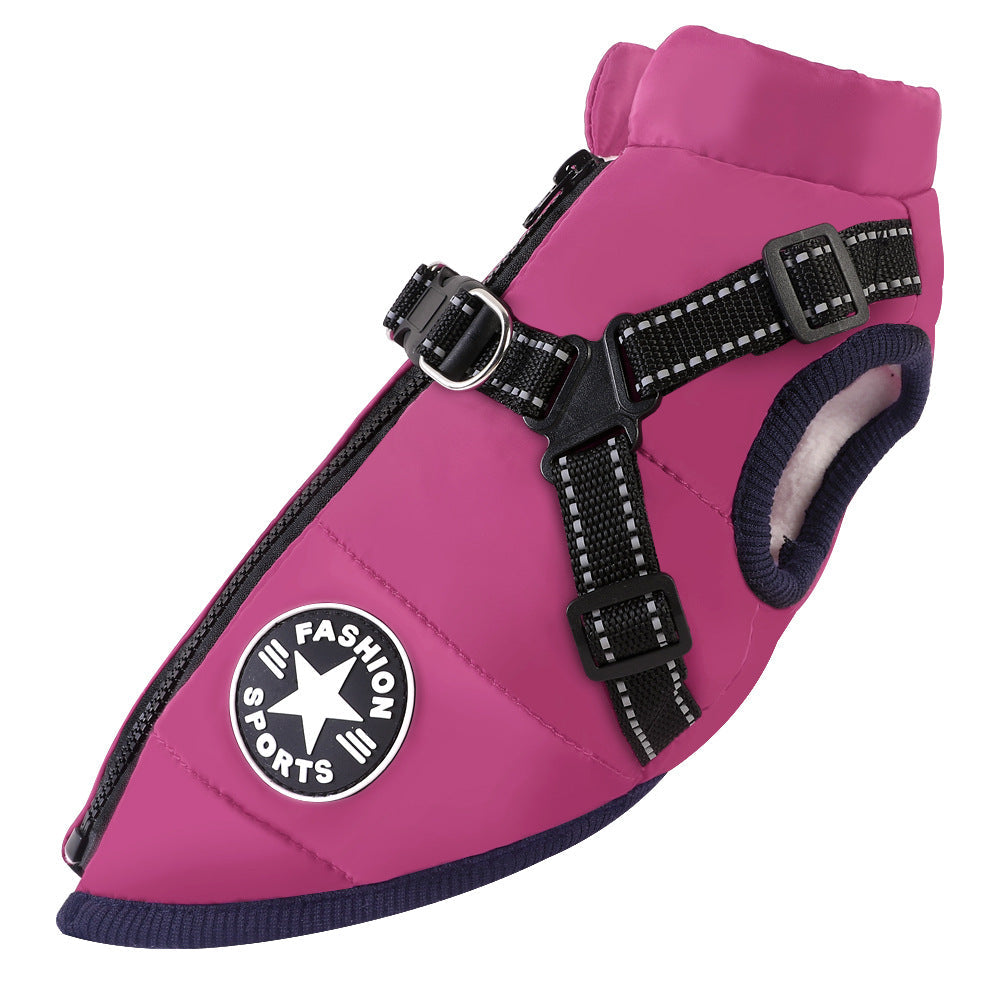 Waterproof Winter Dog Ski Vest