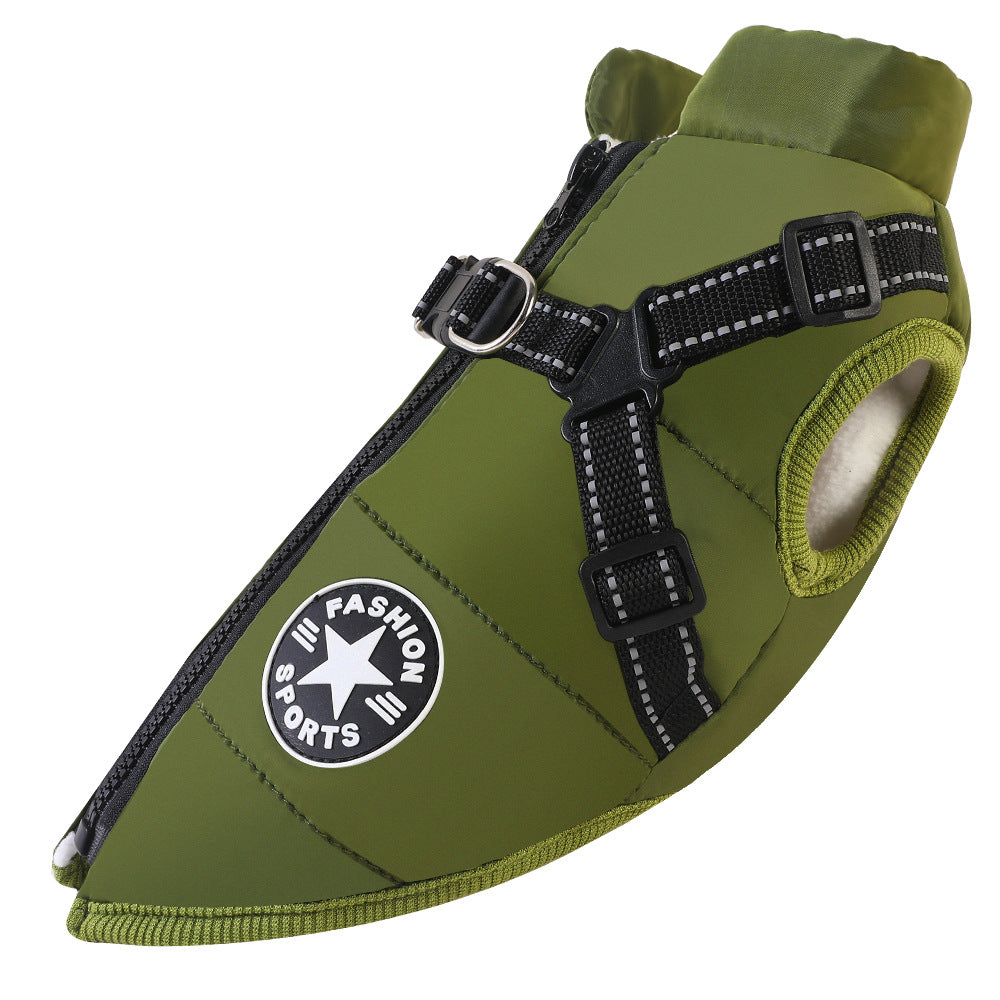 Waterproof Winter Dog Ski Vest