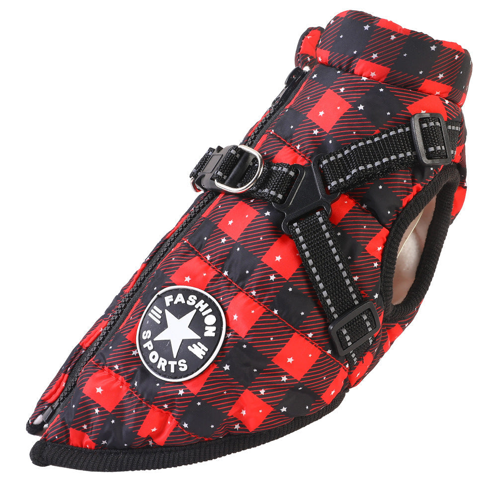 Waterproof Winter Dog Ski Vest
