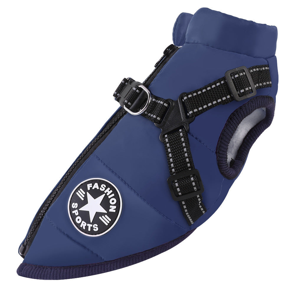 Waterproof Winter Dog Ski Vest