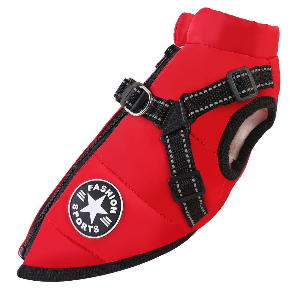 Waterproof Winter Dog Ski Vest